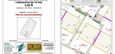 Terrain à Neuilly-en-Thelle en Oise (60) de 393 m² à vendre au prix de 119400€ - 4