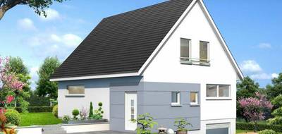 Terrain et maison à Illfurth en Haut-Rhin (68) de 666 m² à vendre au prix de 392185€ - 1