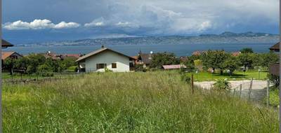 Terrain à Lugrin en Haute-Savoie (74) de 1082 m² à vendre au prix de 388000€ - 2
