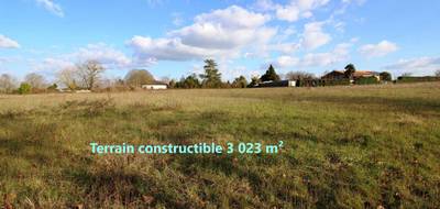 Terrain à Belluire en Charente-Maritime (17) de 3023 m² à vendre au prix de 29000€ - 1