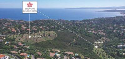 Terrain à Roquebrune-sur-Argens en Var (83) de 628 m² à vendre au prix de 370000€ - 2