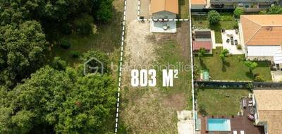 Terrain à Ludon-Médoc en Gironde (33) de 803 m² à vendre au prix de 189000€ - 1