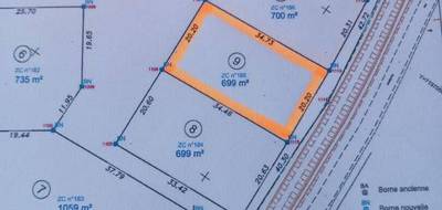 Terrain à Saint-Jean-Froidmentel en Loir-et-Cher (41) de 699 m² à vendre au prix de 24261€ - 4
