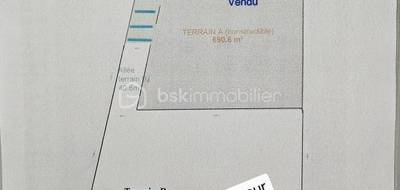 Terrain à Bavelincourt en Somme (80) de 850 m² à vendre au prix de 47000€ - 2