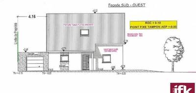 Terrain à Algolsheim en Haut-Rhin (68) de 611 m² à vendre au prix de 139000€ - 3