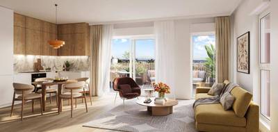 Appartement à Caluire-et-Cuire en Rhône (69) de 42 m² à vendre au prix de 280000€ - 1