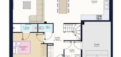 Terrain et maison à Montaigu-Vendée en Vendée (85) de 294 m² à vendre au prix de 310450€ - 3