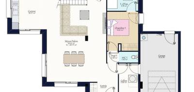 Terrain et maison à Treillières en Loire-Atlantique (44) de 300 m² à vendre au prix de 381600€ - 3