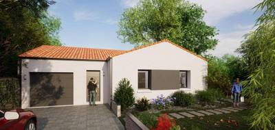 Terrain et maison à Bazoges-en-Pareds en Vendée (85) de 843 m² à vendre au prix de 247270€ - 1