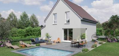 Terrain et maison à Lipsheim en Bas-Rhin (67) de 366 m² à vendre au prix de 394130€ - 1