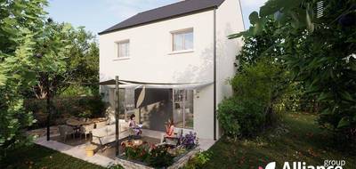 Terrain et maison à Tiercé en Maine-et-Loire (49) de 596 m² à vendre au prix de 223751€ - 2