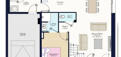 Terrain et maison à Les Touches en Loire-Atlantique (44) de 950 m² à vendre au prix de 329700€ - 4