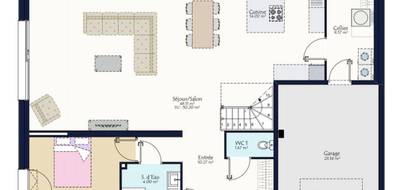 Terrain et maison à Montaigu-Vendée en Vendée (85) de 294 m² à vendre au prix de 356400€ - 4