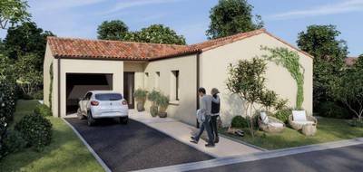 Terrain et maison à Rives-d'Autise en Vendée (85) de 702 m² à vendre au prix de 180395€ - 1