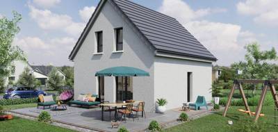 Terrain et maison à Lampertsloch en Bas-Rhin (67) de 443 m² à vendre au prix de 234500€ - 2