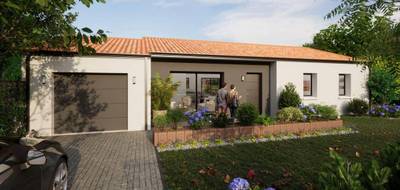Terrain et maison à L'Aiguillon-sur-Vie en Vendée (85) de 375 m² à vendre au prix de 246700€ - 1