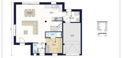 Terrain et maison à Longué-Jumelles en Maine-et-Loire (49) de 1080 m² à vendre au prix de 284940€ - 3