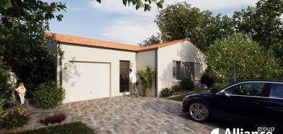 Terrain et maison à Treize-Vents en Vendée (85) de 650 m² à vendre au prix de 194154€ - 1