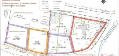 Terrain à Saintines en Oise (60) de 521 m² à vendre au prix de 42500€ - 1