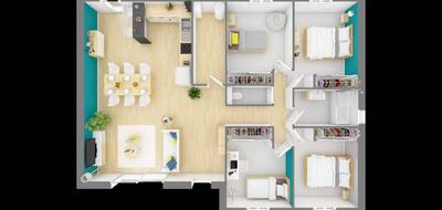 Terrain et maison à Salon-de-Provence en Bouches-du-Rhône (13) de 932 m² à vendre au prix de 550000€ - 3