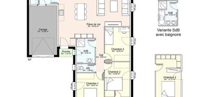 Terrain et maison à Échiré en Deux-Sèvres (79) de 286 m² à vendre au prix de 185495€ - 3