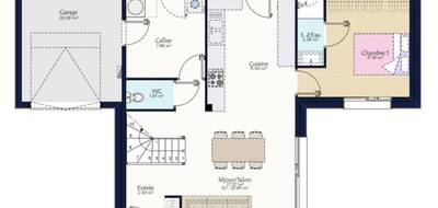 Terrain et maison à Montreuil-Bellay en Maine-et-Loire (49) de 725 m² à vendre au prix de 271175€ - 4