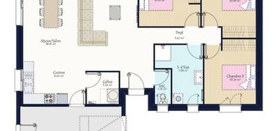 Terrain et maison à Le Tablier en Vendée (85) de 349 m² à vendre au prix de 216464€ - 3