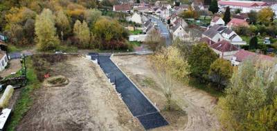 Terrain à Saintines en Oise (60) de 434 m² à vendre au prix de 75900€ - 1