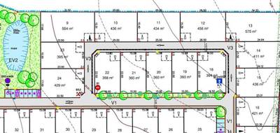 Terrain à L'Aiguillon-sur-Vie en Vendée (85) de 360 m² à vendre au prix de 70100€ - 2
