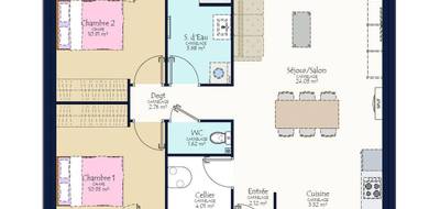Terrain et maison à La Meilleraye-de-Bretagne en Loire-Atlantique (44) de 1750 m² à vendre au prix de 190749€ - 3