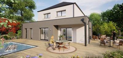Terrain et maison à Missillac en Loire-Atlantique (44) de 750 m² à vendre au prix de 398580€ - 3