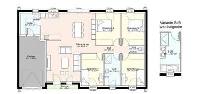 Terrain et maison à Amailloux en Deux-Sèvres (79) de 955 m² à vendre au prix de 181392€ - 3