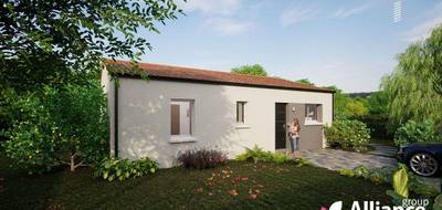 Terrain et maison à Rives-d'Autise en Vendée (85) de 1076 m² à vendre au prix de 172618€ - 1