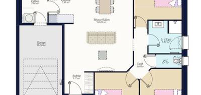 Terrain et maison à Fontenay-le-Comte en Vendée (85) de 667 m² à vendre au prix de 228370€ - 3