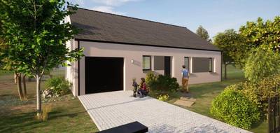 Terrain et maison à Derval en Loire-Atlantique (44) de 569 m² à vendre au prix de 216500€ - 1