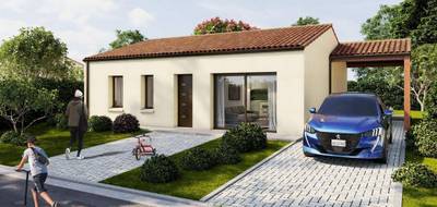 Terrain et maison à Airvault en Deux-Sèvres (79) de 1144 m² à vendre au prix de 155605€ - 1