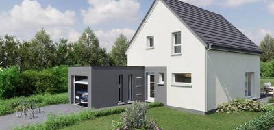 Terrain et maison à Bernwiller en Haut-Rhin (68) de 773 m² à vendre au prix de 386500€ - 1
