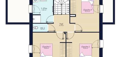 Terrain et maison à Tiercé en Maine-et-Loire (49) de 560 m² à vendre au prix de 259500€ - 4