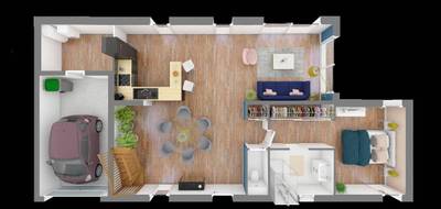 Terrain et maison à Plan-de-Cuques en Bouches-du-Rhône (13) de 450 m² à vendre au prix de 574000€ - 4