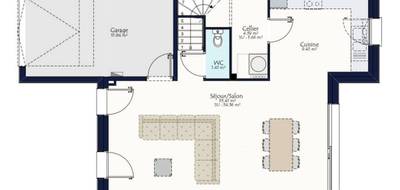 Terrain et maison à Tiercé en Maine-et-Loire (49) de 560 m² à vendre au prix de 259500€ - 3