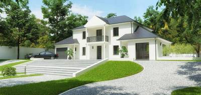 Terrain et maison à Nanteuil-lès-Meaux en Seine-et-Marne (77) de 500 m² à vendre au prix de 560600€ - 2