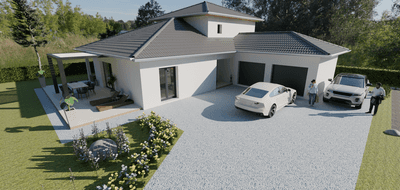 Terrain et maison à Penol en Isère (38) de 1381 m² à vendre au prix de 352516€ - 3