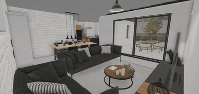 Terrain et maison à Voiron en Isère (38) de 573 m² à vendre au prix de 384558€ - 4