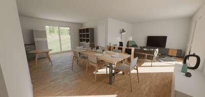 Terrain et maison à Chaneins en Ain (01) de 530 m² à vendre au prix de 300592€ - 2