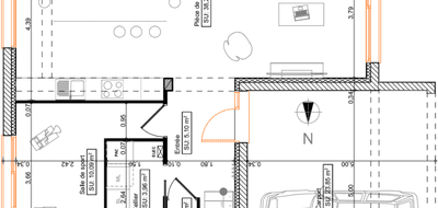 Terrain et maison à Longperrier en Seine-et-Marne (77) de 127 m² à vendre au prix de 375600€ - 3
