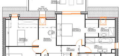 Terrain et maison à Plailly en Oise (60) de 202 m² à vendre au prix de 583600€ - 4