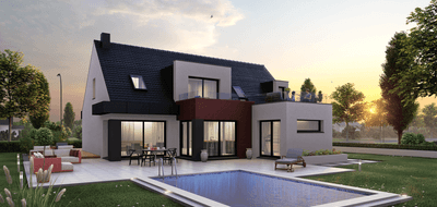 Terrain et maison à Plailly en Oise (60) de 202 m² à vendre au prix de 583600€ - 2