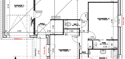 Terrain et maison à Mouroux en Seine-et-Marne (77) de 113 m² à vendre au prix de 328400€ - 3