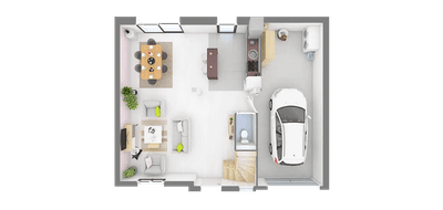 Terrain et maison à Haraucourt en Meurthe-et-Moselle (54) de 110 m² à vendre au prix de 295211€ - 4