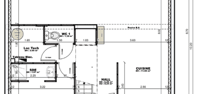 Terrain et maison à Pommeuse en Seine-et-Marne (77) de 124 m² à vendre au prix de 329200€ - 3